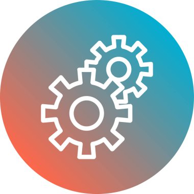 Modern simgenin vektör illüstrasyonu