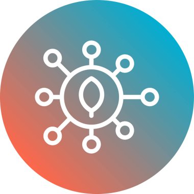 Eşsiz Vektör Satırı Simgesi