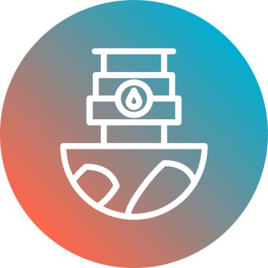 Gemi simgesi vektör illüstrasyonu