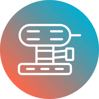 Modern b 'nin vektör illüstrasyonu eksik simgesi