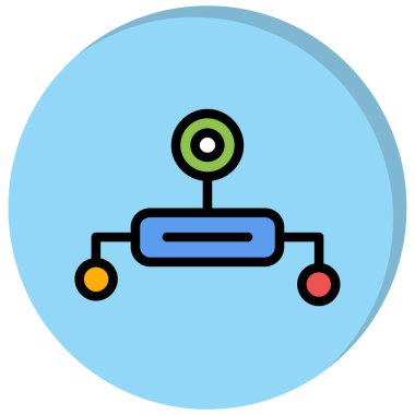 seo modern simgesinin vektör illüstrasyonu