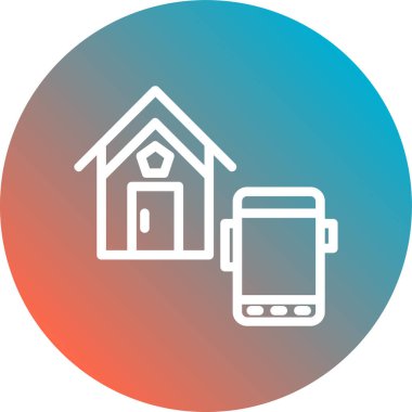 Uygulama modern simgesinin vektör illüstrasyonu