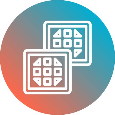 seo modern simgesinin vektör illüstrasyonu