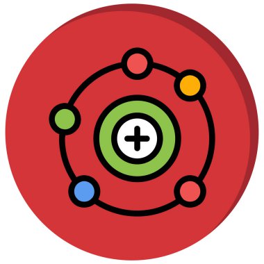 Elektron Doldurulmuş Gölge illüstrasyon tasarımı