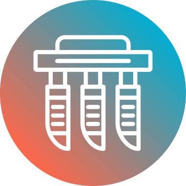 Modern simgenin vektör illüstrasyonu