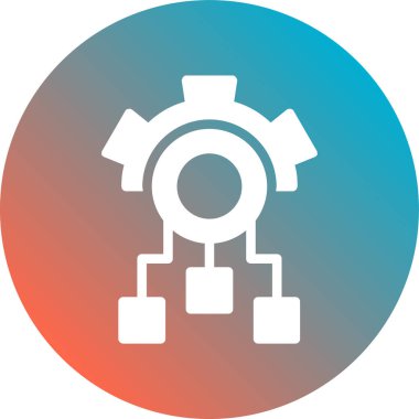 seo modern simgesinin vektör illüstrasyonu