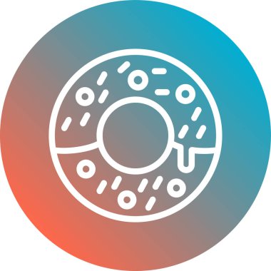 Gıda simgesinin vektör illüstrasyonu