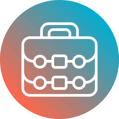 Modern simgenin vektör illüstrasyonu