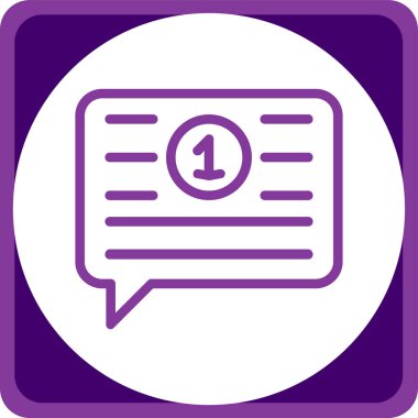 Bir takvim simgesinin vektör illüstrasyonu