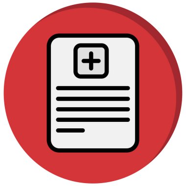 tıbbi simge vektör illüstrasyonu