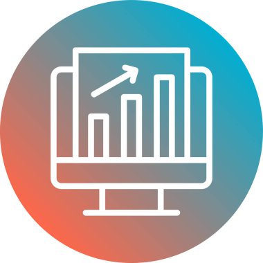 Çizelge. Web simgesi vektör illüstrasyonu
