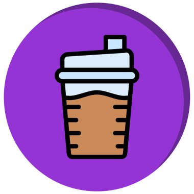 Bardak iç. Basit tasarım