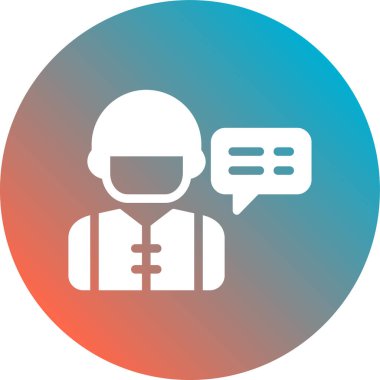 Robot simgesinin vektör illüstrasyonu