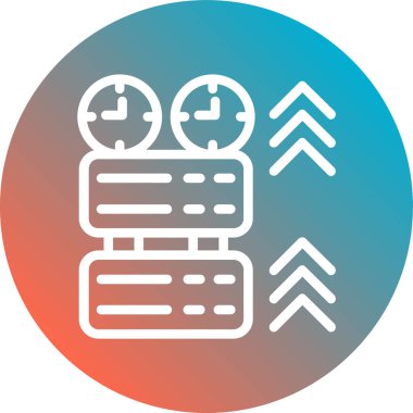 seo modern simgesinin vektör illüstrasyonu