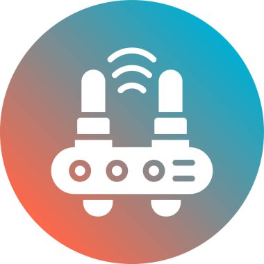 Radyo simgesinin vektör illüstrasyonu