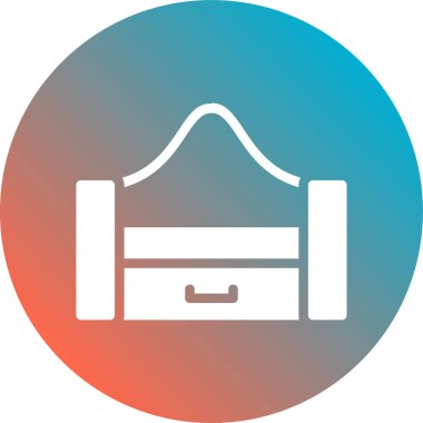 Modern b 'nin vektör illüstrasyonu eksik simgesi