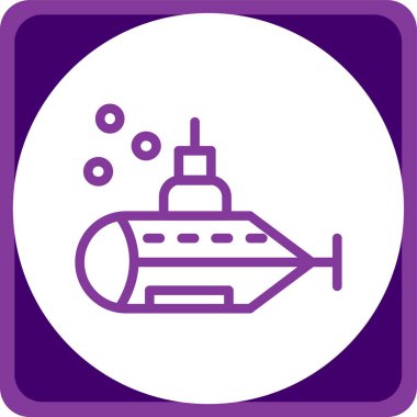 Bir gemi simgesinin vektör çizimi