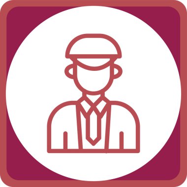 Modern insanın vektör çizimi