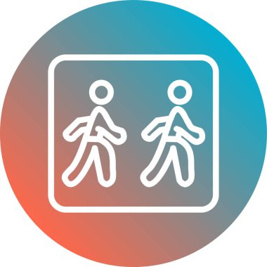 yol işareti vektör simgesi