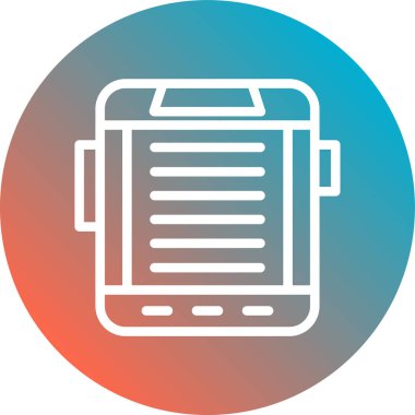 Kitap simgesinin vektör illüstrasyonu