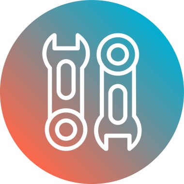 Vektör illüstrasyonu, simge ögesi arkaplanı