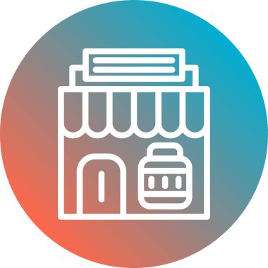 Alışveriş arabası ikon vektör illüstrasyonu