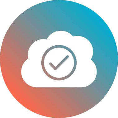 Pürüzsüz gradyanı olan dairesel simge indir