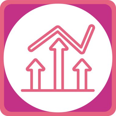 Emlak simgesi, vektör illüstrasyonu