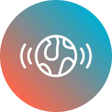 seo modern simgesinin vektör illüstrasyonu