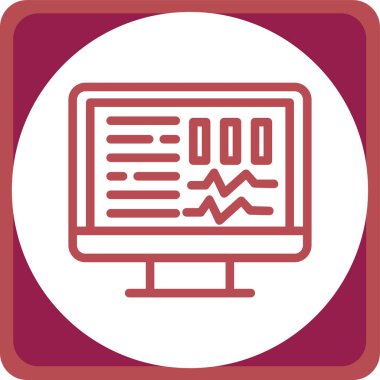 iş simgesi vektör illüstrasyonu