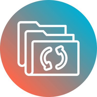 dosya simgesi, vektör illüstrasyonu