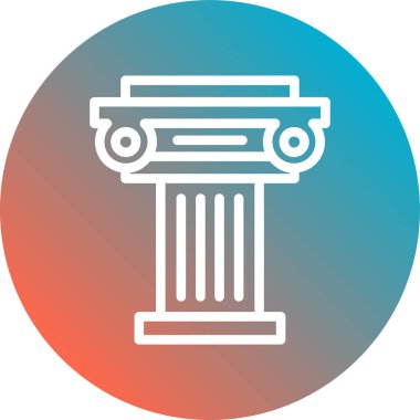 Modern b 'nin vektör illüstrasyonu