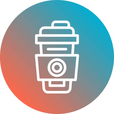 Soyut grupta izole edilmiş simge iç