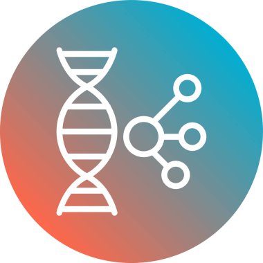 Modern simgenin vektör illüstrasyonu