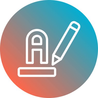 Eğitim simgesinin vektör illüstrasyonu