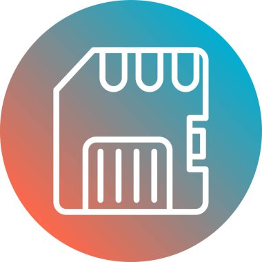 Modern binanın vektör illüstrasyonu