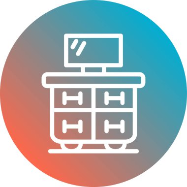 seo modern simgesinin vektör illüstrasyonu