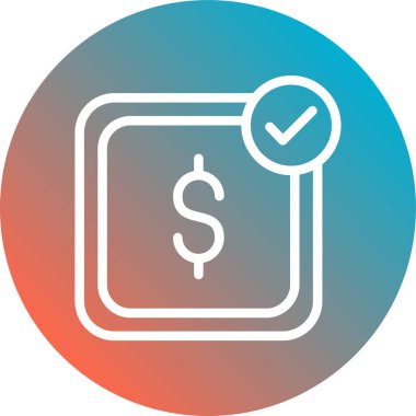 İş simgesinin vektör illüstrasyonu