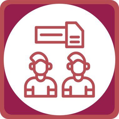 seo modern simgesinin vektör illüstrasyonu