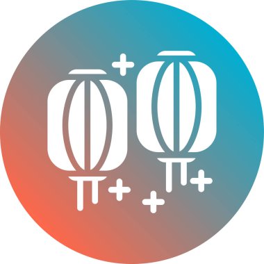 Yuvarlak simgelerin vektör illüstrasyonu