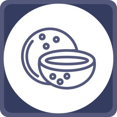 Yiyecek simgesi, yiyecek için uygun, besin vektörü çizimi