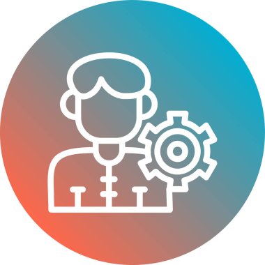 seo modern simgesinin vektör illüstrasyonu