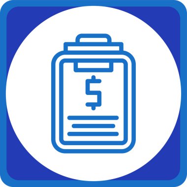 para simgesi, basit tasarım vektör çizimi