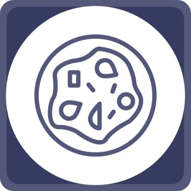 Gıda simgesinin vektör illüstrasyonu