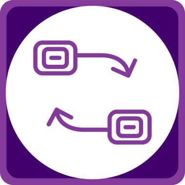 Modern simgenin vektör illüstrasyonu simge eksikliği