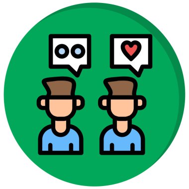 arkadaş simgesi çizimi