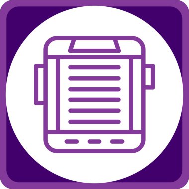 Kitap simgesinin vektör illüstrasyonu