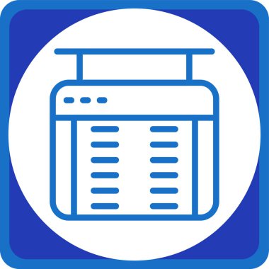 Kişisel ve ticari kullanım için takvim vektör simgesi simgesi vektör çizimi..