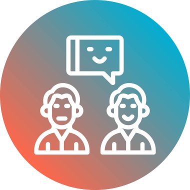 insanlar simge vektör illüstrasyonu