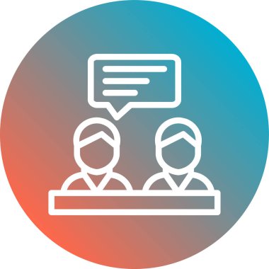 Seo simgesinin vektör illüstrasyonu